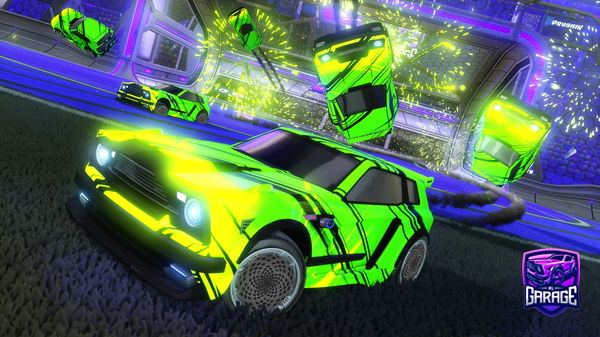 A Rocket League car design from Gta_ebk
