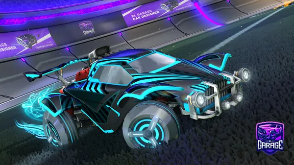 A Rocket League car design from Kaireaux