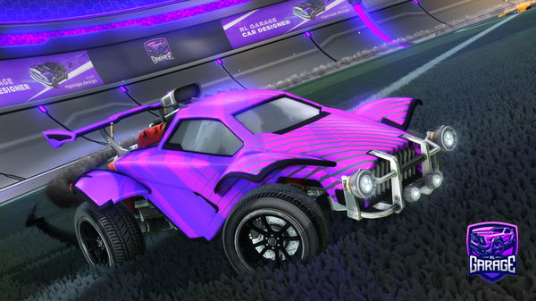 A Rocket League car design from Nagata