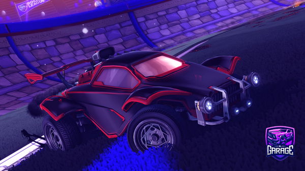 A Rocket League car design from supervic005