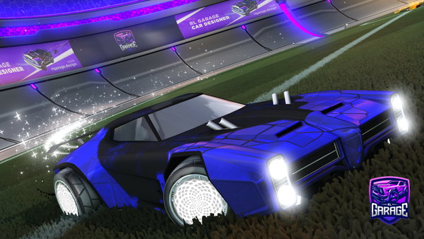 A Rocket League car design from Rustydog9978