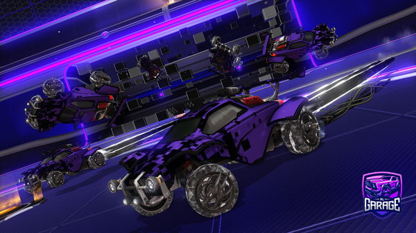 A Rocket League car design from TopBinner