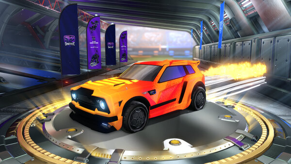 A Rocket League car design from Zep973