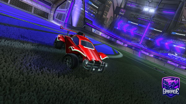 A Rocket League car design from Justapumking