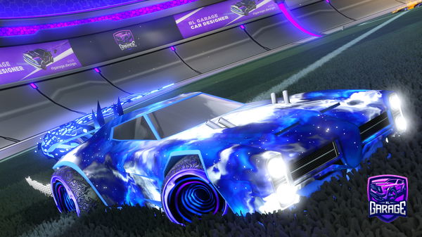 A Rocket League car design from nehsghawj