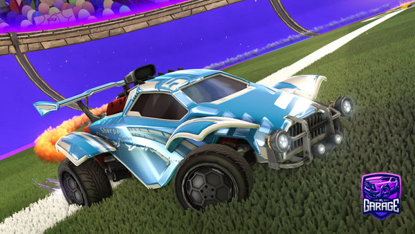 A Rocket League car design from Pulse_Arzyy