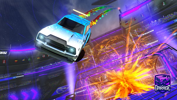 A Rocket League car design from JoeTekky