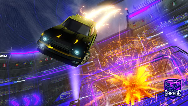 A Rocket League car design from pufcis