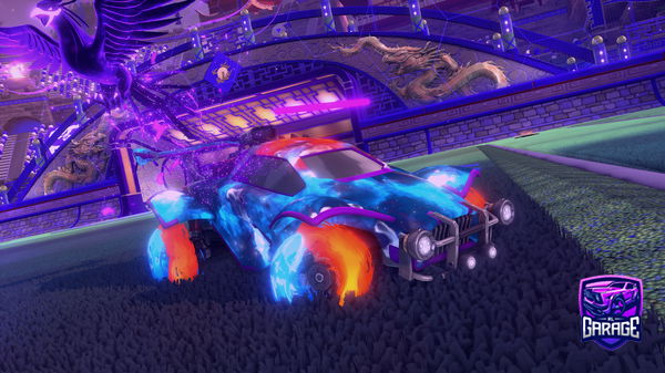 A Rocket League car design from PWR_Lunarz