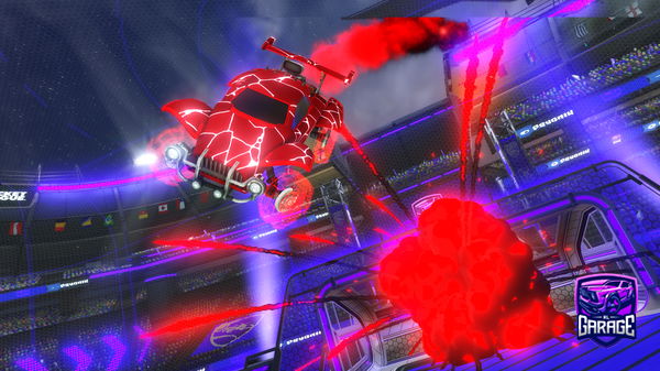 A Rocket League car design from paulluxxxx