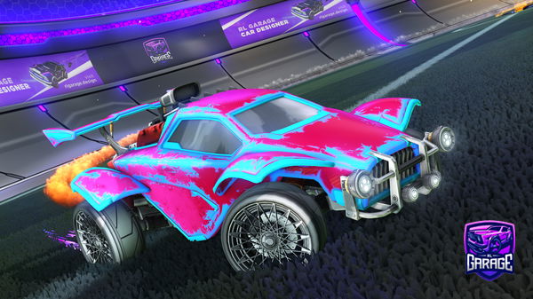A Rocket League car design from BM2005