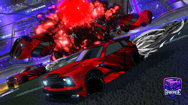 A Rocket League car design from t0mrh0desss