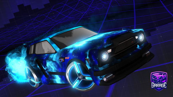 A Rocket League car design from H3av3nLee