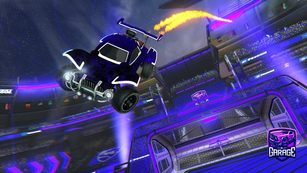 A Rocket League car design from Rxk1205
