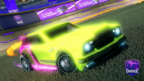 A Rocket League car design from x8r