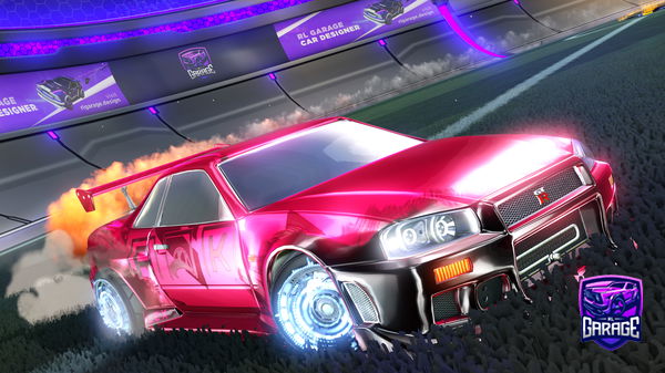 A Rocket League car design from SPAZIONZ