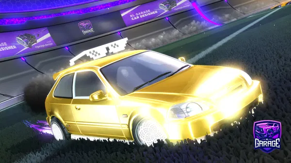 A Rocket League car design from KellenDaBest