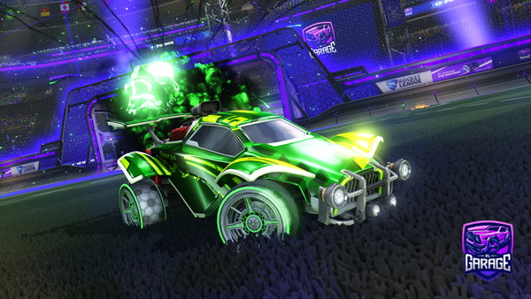 A Rocket League car design from 0atz