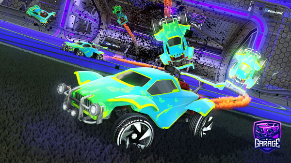 A Rocket League car design from LamboGames20