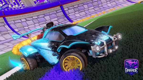 A Rocket League car design from 2K26