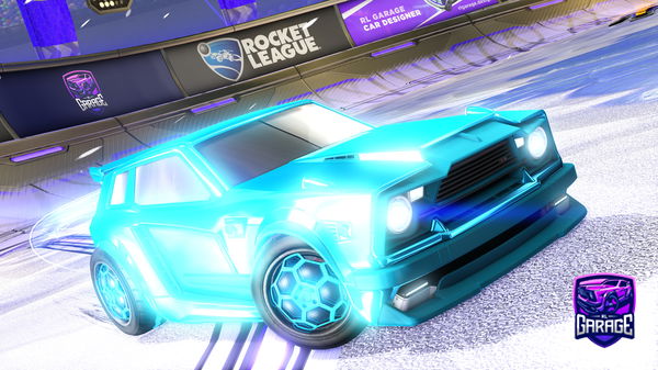 A Rocket League car design from MrTeaRl