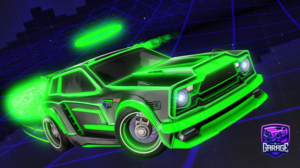 A Rocket League car design from M4T7y