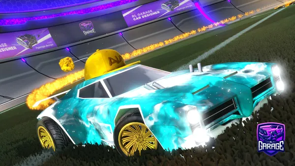 A Rocket League car design from RLPSYCHORL