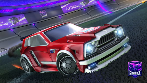 A Rocket League car design from Traxmax_Xmax