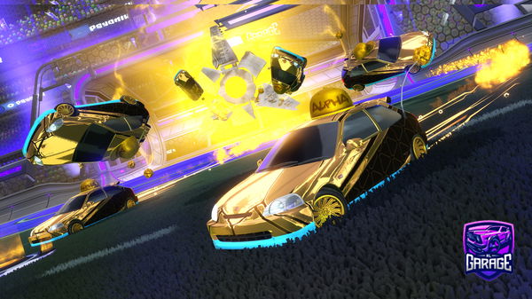 A Rocket League car design from Ieatfrog3