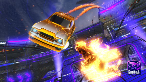 A Rocket League car design from VISION_hoTsam07