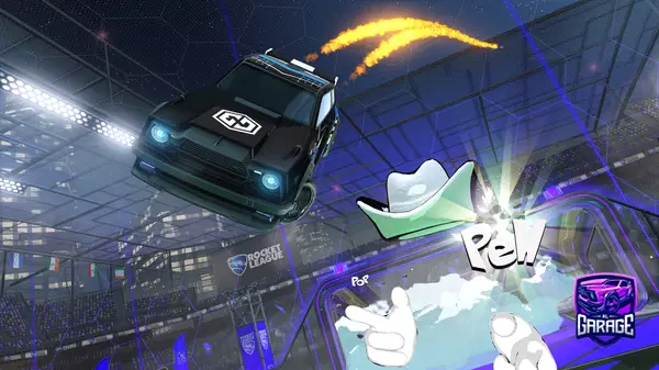 A Rocket League car design from Mxtx