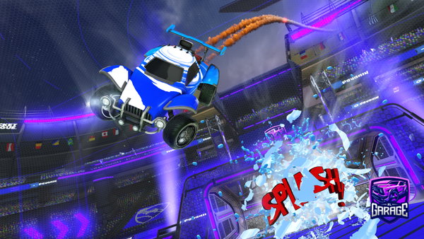 A Rocket League car design from Mxrcxl