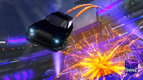 A Rocket League car design from boredfares