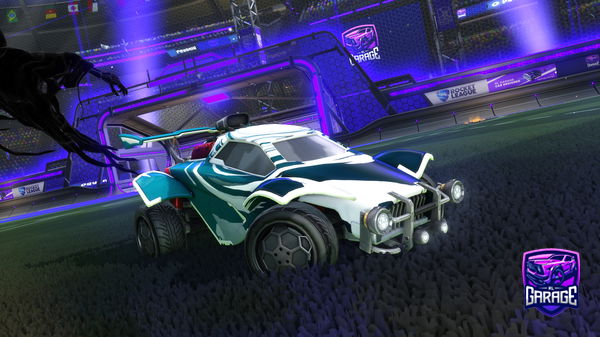 A Rocket League car design from Ibinkz