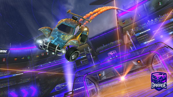 A Rocket League car design from galaxy_02