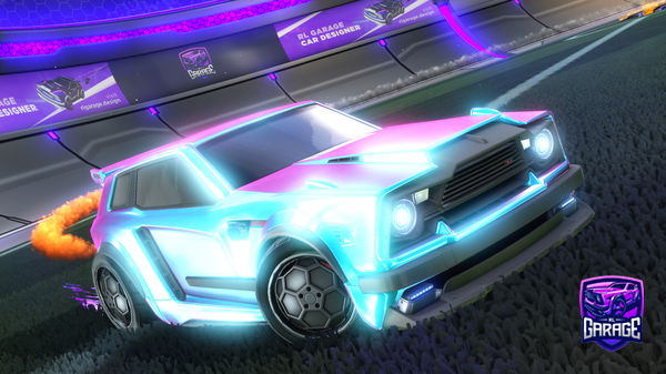 A Rocket League car design from KoiKing7