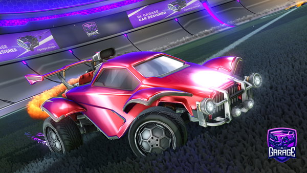 A Rocket League car design from miyui