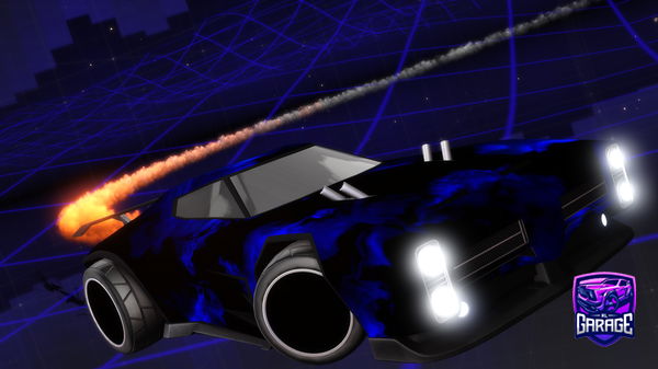 A Rocket League car design from Illusionist07