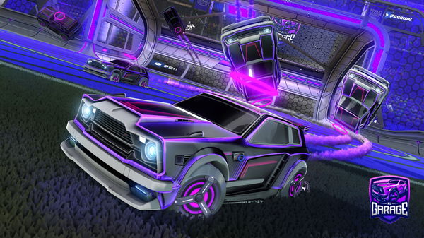 A Rocket League car design from derllin