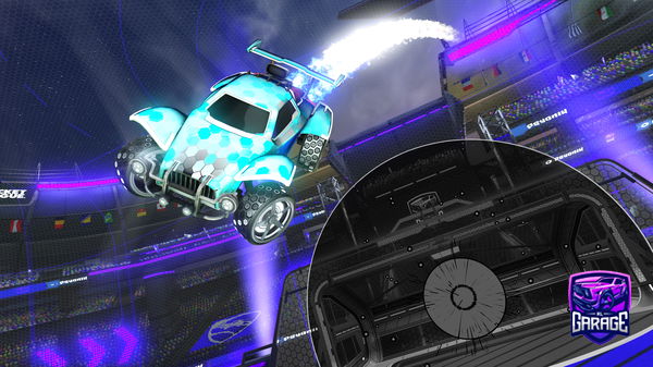 A Rocket League car design from SideXues