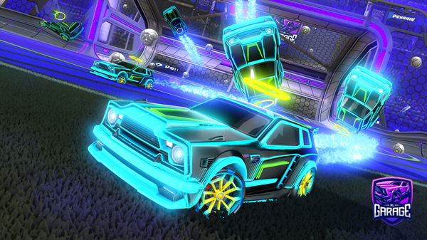 A Rocket League car design from Lionplayz11
