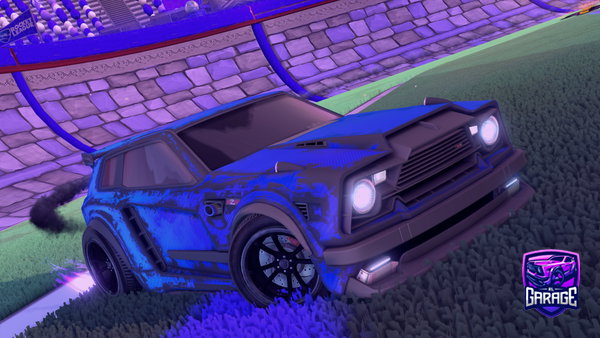 A Rocket League car design from Srft_asd
