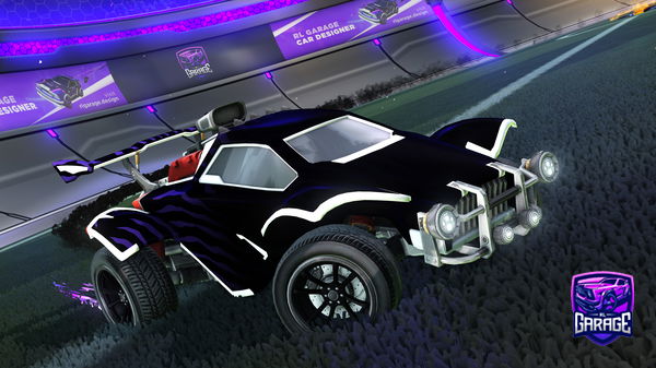 A Rocket League car design from Alpha_12