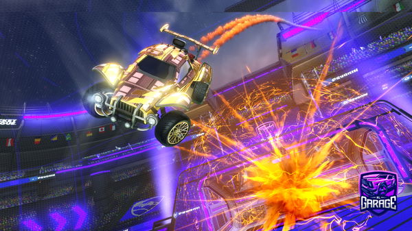 A Rocket League car design from FlorinKirito