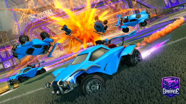 A Rocket League car design from VillageIbiot