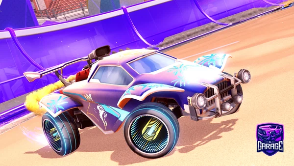 A Rocket League car design from Koctopuz