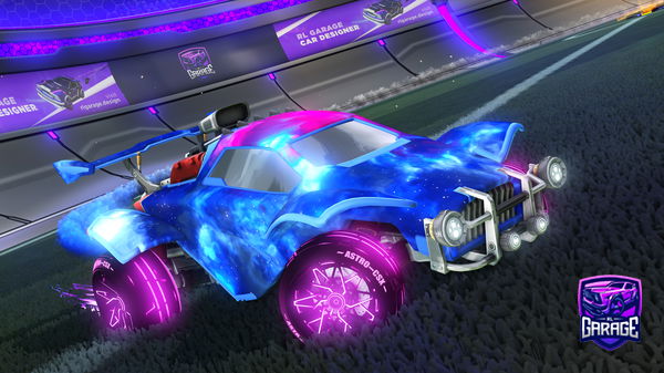 A Rocket League car design from EBlaerG