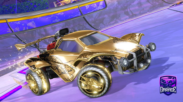 A Rocket League car design from BIG-FIRE-TURTLE