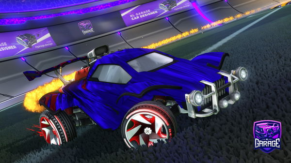 A Rocket League car design from Industryfox