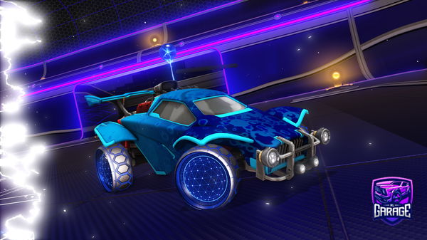 A Rocket League car design from stormkill